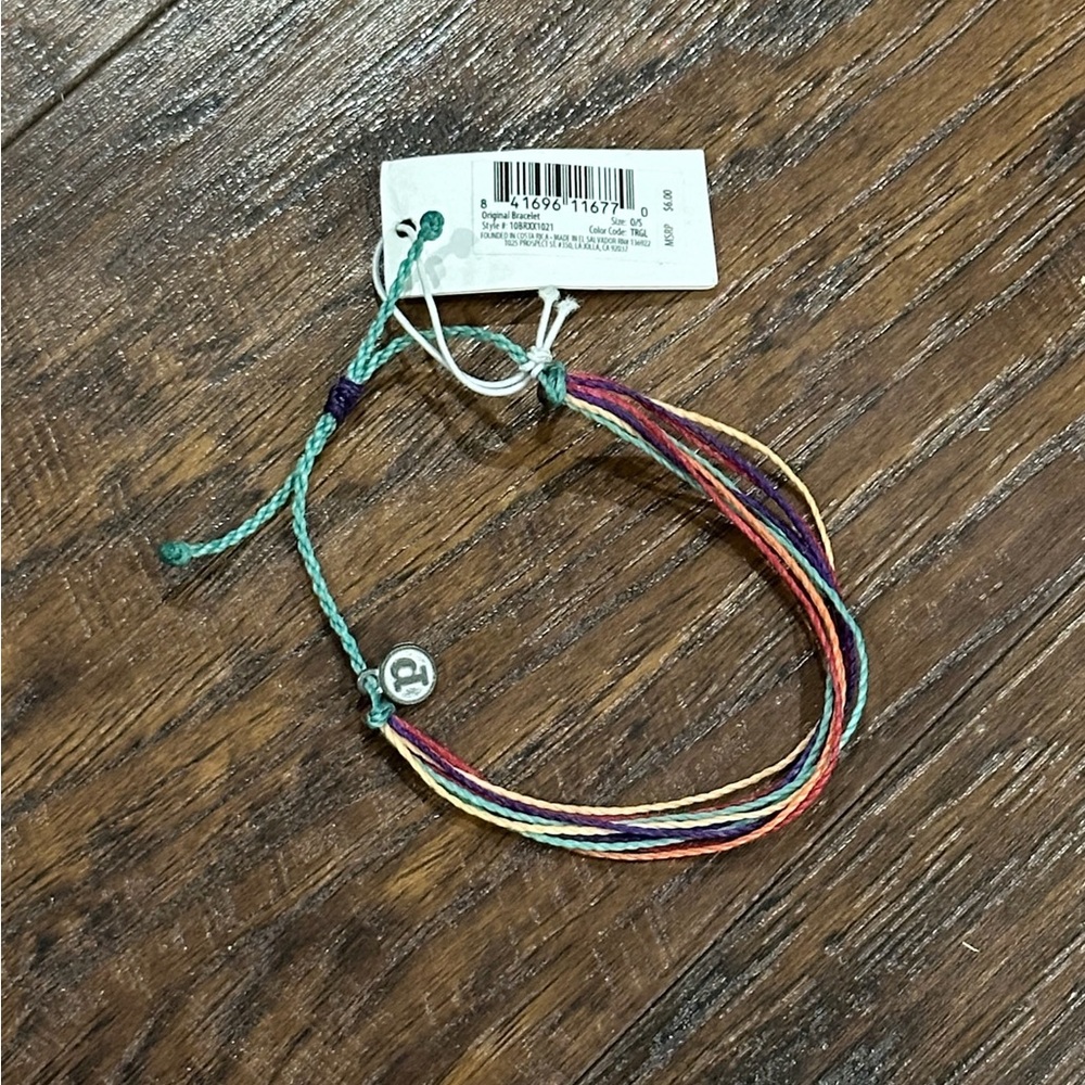 Pura Vida Women's Multi-Color Adjustable Bracelet - Picture 2 of 6